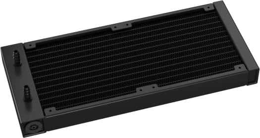 DEEPCOOL DeepCool LD240 Optimized 240mm Liquid CPU Cooler with Multiline LED Digital Display, 2x 120mm FD12 ARGB Fans, 2400 RPM Fan Speed, Real-Time CPU Status,  72.04 CFM Airflow, Black | R-LD240-BKMSN-G-1 - thumbnail 6
