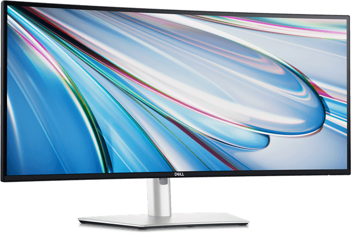 Dell Dell U3425WE UltraSharp 34 Curved Thunderbolt Hub Monitor, 34.14" (3440 x 1440) WQHD IPS Display, 120Hz, 5ms (Fast), 1900R Curvature, 1.07B Color Support, White | 210-BMDS - thumbnail 2