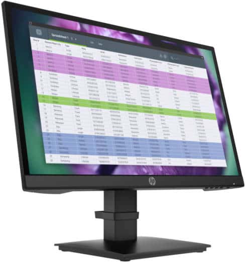 Hp HP P22 G4 Monitor, 21.5" FHD IPS Display, 75Hz Refresh Rate, 5ms ( GtG with Overdrive ) Response Time, 1000:1 Contrast Ratio, Anti-Glare Technology, Black | 1A7E4AA - thumbnail 5