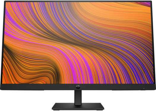 Hp HP P24h G5 24" Monitor, FHD (1920 x 1080) 60 Hz IPS Display, 5ms GtG Response Time, 8 bit Colors, 2W Dual Speakers, Low Blue Light Mode, 100mm x 100mm VESA, DisplayPort/HDMI/VGA, Black | 64W34AA - thumbnail 3