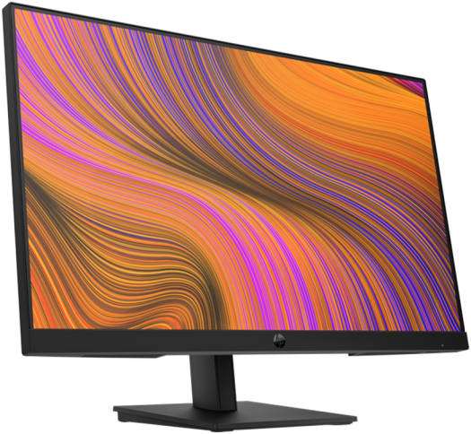 Hp HP P24h G5 24" Monitor, FHD (1920 x 1080) 60 Hz IPS Display, 5ms GtG Response Time, 8 bit Colors, 2W Dual Speakers, Low Blue Light Mode, 100mm x 100mm VESA, DisplayPort/HDMI/VGA, Black | 64W34AA - thumbnail 4