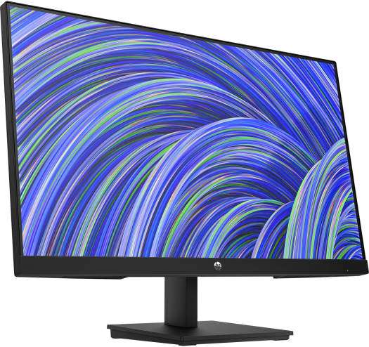 Hp HP V24i G5 23.8" FHD Edge-Lit IPS Monitor, 75 Hz Refresh Rate, 5ms GtG Response Time, On-screen Controls, AMD FreeSync, Low blue Light Mode, Joypad OSD Button, HDMI / DP / VGA, Black | 65P58AS - thumbnail 1