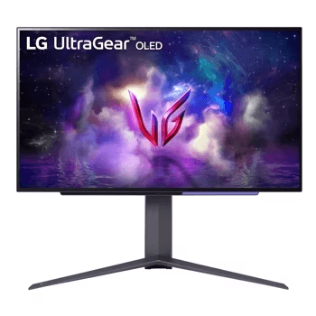 LG LG 27'' UltraGear OLED QHD Display with 240Hz Refresh Rate  and FreeSync Prm Pro, 0.03ms (GtG) Response Time, DisplayHDR TRUE BLACK 400, DCI-P3 98.5%, USB, HDMI, DP, Black | 27GS95QE-B  Gaming Monitor - thumbnail 1
