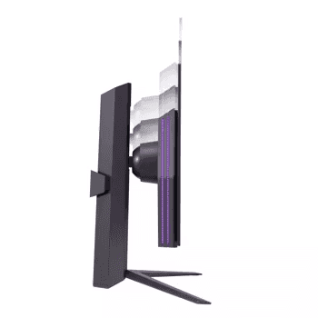 LG LG 27'' UltraGear OLED QHD Display with 240Hz Refresh Rate  and FreeSync Prm Pro, 0.03ms (GtG) Response Time, DisplayHDR TRUE BLACK 400, DCI-P3 98.5%, USB, HDMI, DP, Black | 27GS95QE-B  Gaming Monitor - thumbnail 4