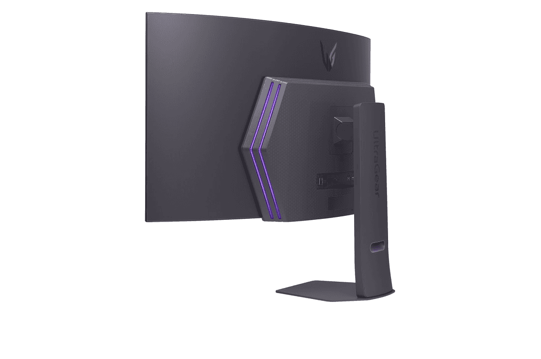 LG 45GX90SA-B UltraGear 45-inch OLED 240Hz WQHD Curved Smart Gaming Monitor,  (3440x1440) OLED Display, 240Hz, 0.03ms (GtG), AMD FreeSync Premium, AdaptiveSync, Black thumbnail 4