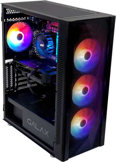 Nanotech Gaming PC Bundle with 40 Series GPU: Intel Core i5 14400F, Nvidia RTX 4060 OC 8GB, 32 RAM 3200Mhz, 1TB SSD, 650W PSU + 24 Inch 144Hz Monitor + Gaming Keyboard Mouse & Headset, Wi-Fi, Win 11 - thumbnail 6