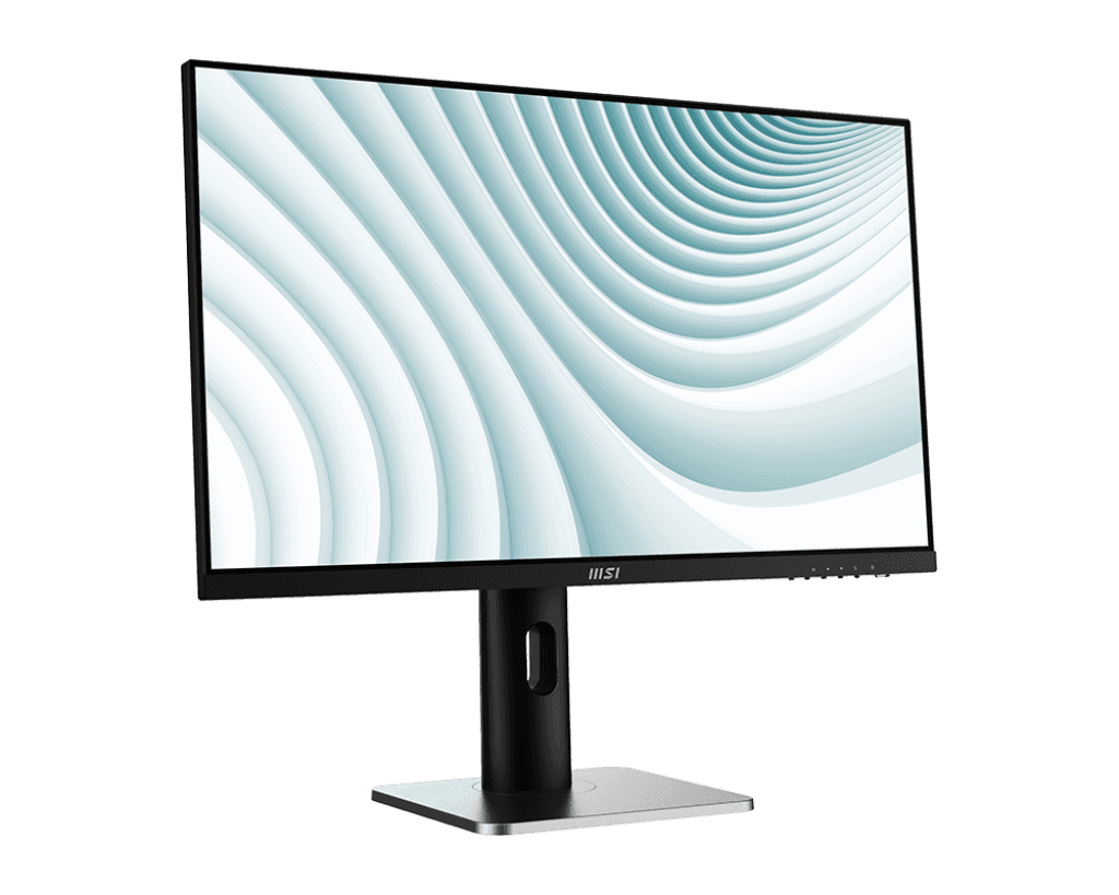 MSI MSI PRO MP273QP Business Productivity Monitor, 2560 x 1440 (WQHD), IPS, 75Hz, 1ms (MPRT) / 4ms (GTG), 2x HDMI (1.4b), 1x DP (1.2a), AMD FreeSync, Anti-glare, PC, Mac, PS5, PS4, Xbox, Mobile, Notebook, 2x Speaker, Ergonomic - thumbnail 3