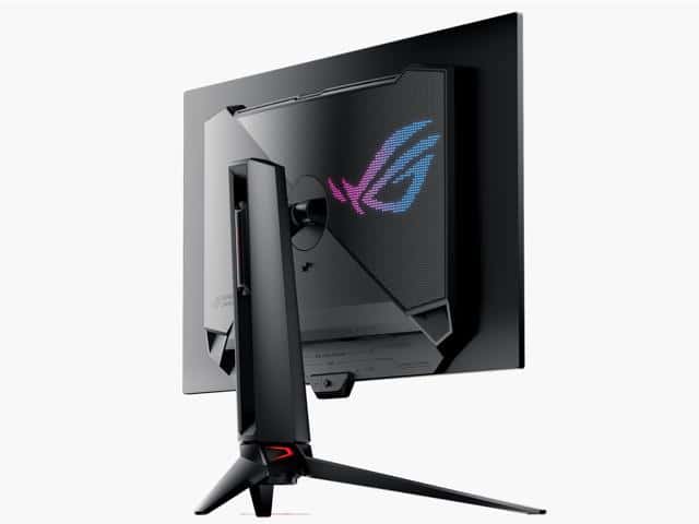 ASUS ROG Swift OLED PG32UCDM Gaming Monitor 31.5-inch 4K QD-OLED panel, 240Hz, 0.03ms (GTG), G-SYNC compatible, custom heatsink, graphene film, uniform brightness,99% DCI-P3, True 10-bit, 90W Type-C, 3 Years Warranty | 90LM09T0-B01370 thumbnail 9