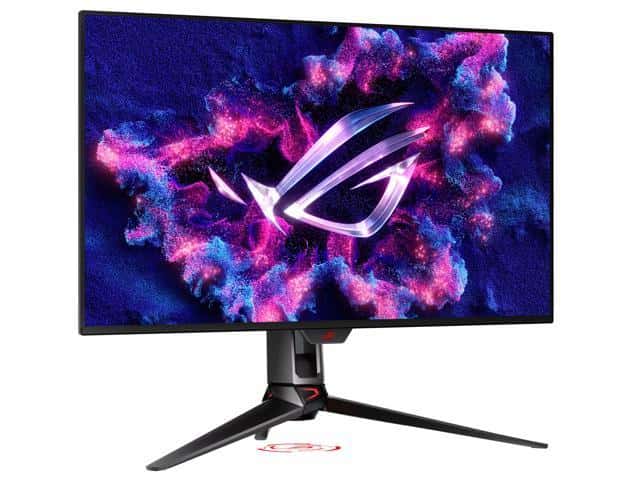 Asus ASUS ROG Swift OLED PG32UCDM Gaming Monitor 31.5-inch 4K QD-OLED panel, 240Hz, 0.03ms (GTG), G-SYNC compatible, custom heatsink, graphene film, uniform brightness,99% DCI-P3, True 10-bit, 90W Type-C, 3 Years Warranty | 90LM09T0-B01370 - thumbnail 6