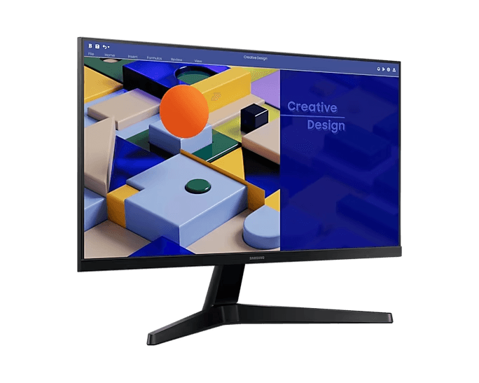 Samsung S3 S31C 24" FHD IPS Essential Flat Monitor, 75Hz Refresh Rate, 5ms Response Time, AMD FreeSync, Game Mode, Eye Saver & Flicker Free, 16.7M Color, 1x HDMI 1.4 / 1x D-Sub, Black | LS24C310EAMXUE - thumbnail 9