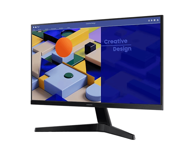 Samsung S3 S31C 24" FHD IPS Essential Flat Monitor, 75Hz Refresh Rate, 5ms Response Time, AMD FreeSync, Game Mode, Eye Saver & Flicker Free, 16.7M Color, 1x HDMI 1.4 / 1x D-Sub, Black | LS24C310EAMXUE - thumbnail 6