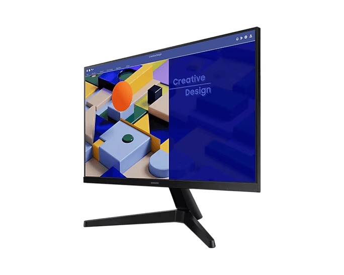 Samsung S3 S31C 24" FHD IPS Essential Flat Monitor, 75Hz Refresh Rate, 5ms Response Time, AMD FreeSync, Game Mode, Eye Saver & Flicker Free, 16.7M Color, 1x HDMI 1.4 / 1x D-Sub, Black | LS24C310EAMXUE - thumbnail 7