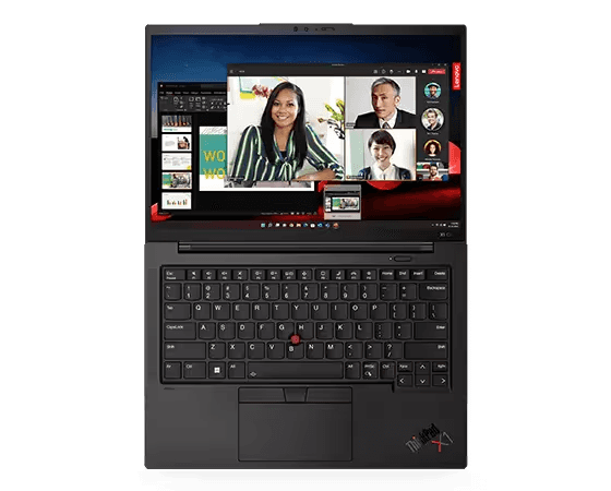 Lenovo ThinkPad X1 Carbon Gen 11 Laptop, 13th Gen Intel Core i7-1355U, 14inch WUXGA, 1TB SSD, 16GB RAM, Shared Intel Iris Xe Graphics, Windows 11 Pro, English & Arabic Keyboard, Black | 21HM0024GR thumbnail 9