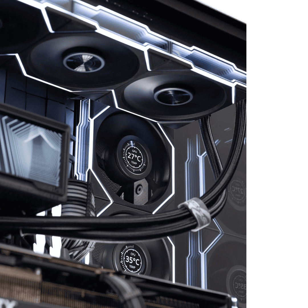 LIAN LI Extreme Compact Gaming PC, Core Ultra 7 265KF, RTX 4080 Super 16GB OC, 64GB (2x32GB) 6000MTs, 990 PRO 4TB NVMe, 1000W, Extreme AIO Cooler - thumbnail 5