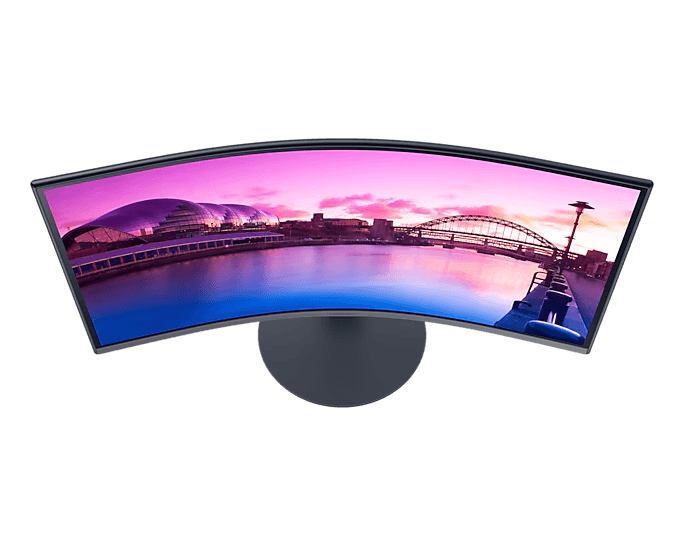 SAMSUNG SAMSUNG 27" Curved Monitor with 1000R Curvature, Bezeless Design, FullHD VA 75 Hz Display, 4(GTG) Response Time, AMD FreeSync, Game Mode, 2x HDMI 1.4 / 1x Display Port 1.2, Black | LS27C390EAMXUE - thumbnail 4