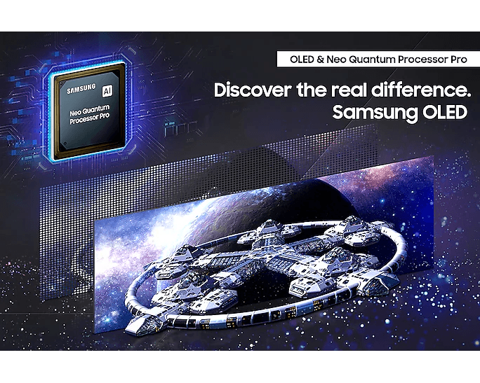 SAMSUNG Samsung 49" G95SC Odyssey OLED G9 240Hz Smart Gaming Monitor, DQHD (5,120 x 1,440), 0.03ms(GTG), 1800R Curvature, 32:9 Super Ultra-wide screen, Eye Saver Mode, Quantum Dot Color, Flicker Free, Game Mode, AMD FreeSync Premium Pro | LS49CG954SMXUE - thumbnail 7