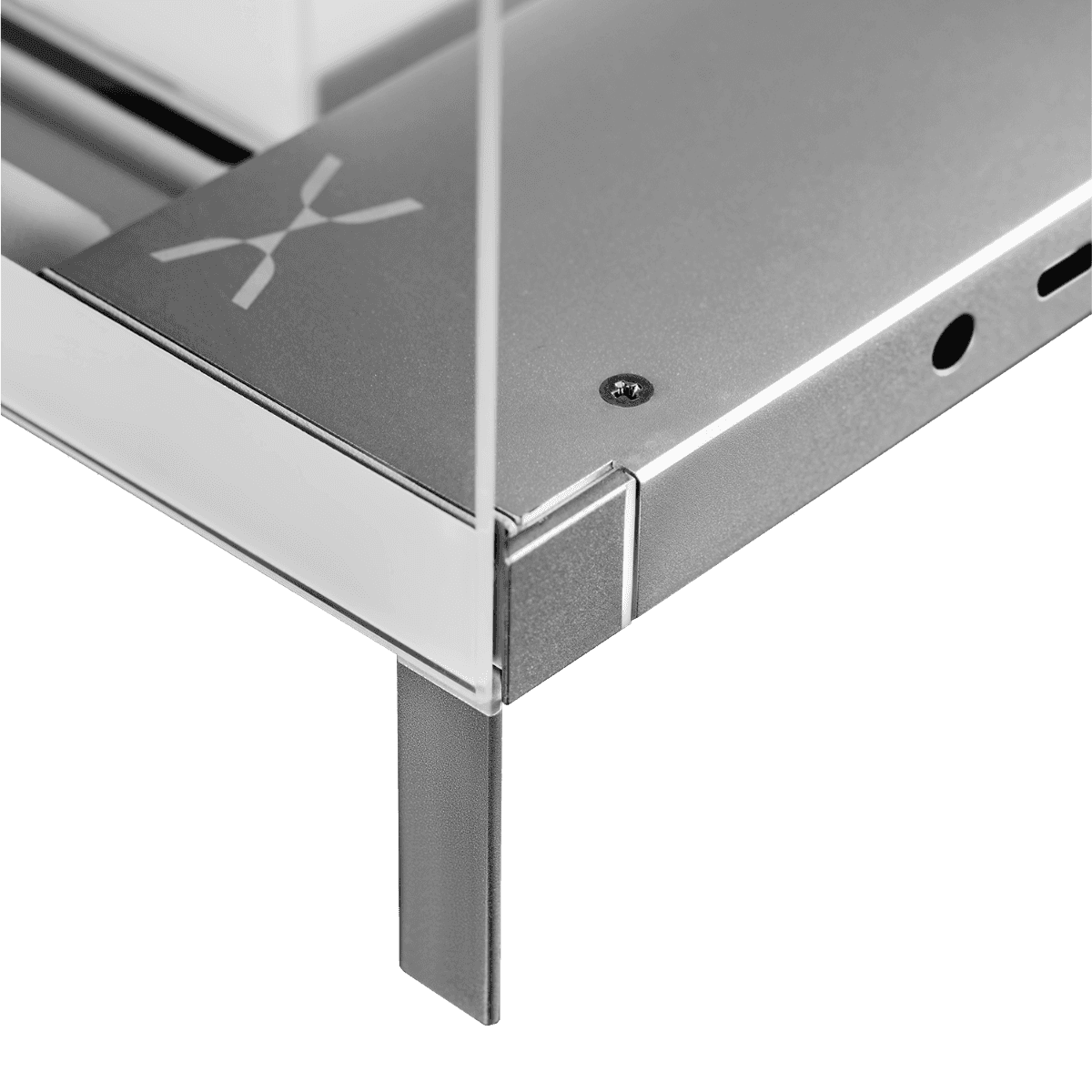 TRYX TRYX LUCA L70 White Mid-tower E-ATX PC Case, 4mm Tempered Glass, Upto 8x 120mm Fans, Support ATX BTF motherboards, Includes Vertical GPU Bracket, White | C-L700N-NN0H-G0W - thumbnail 5