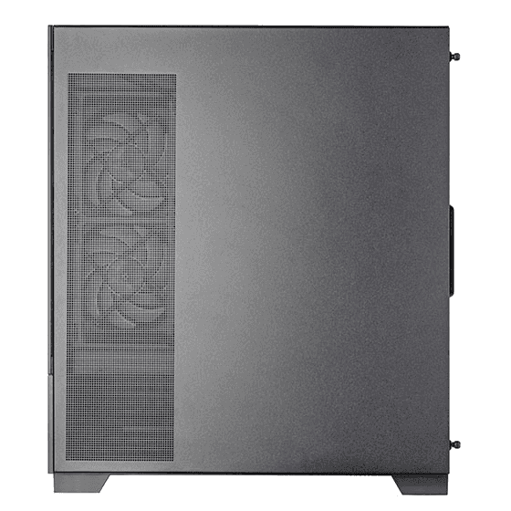 Silverstone Silverstone Lucid 05 ATX Case, Bold 270° Panoramic View, upto 360mm Radiators, GPU up to 410mm, Type-C | SST-LD05-B-ARGB - thumbnail 5