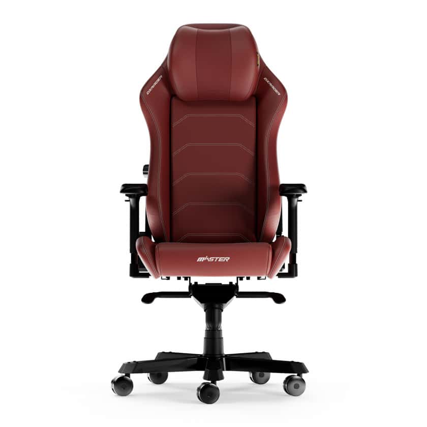 DEEPCOOL DXRacer MASTER Microfiber Leather Gaming Chair, 4D Armrests, Multi-functional Tilt, 3" Casters, High Density Mold Shaping Foam, Recommended Weight 220lbs, Red | MAS-I238S-R-A3 - thumbnail 1