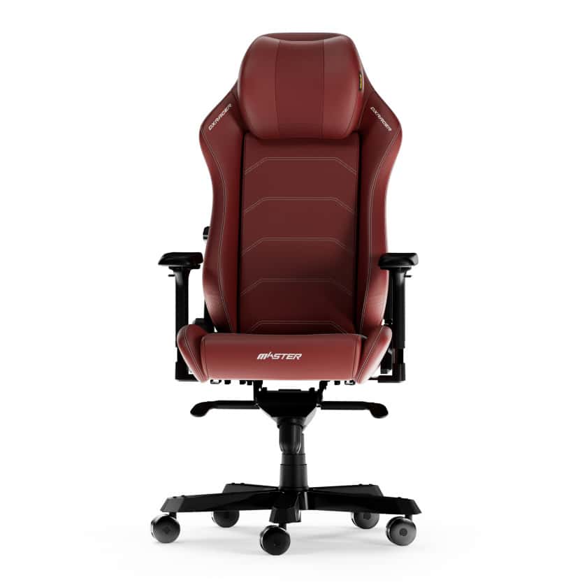 DEEPCOOL DXRacer MASTER Microfiber Leather Gaming Chair, 4D Armrests, Multi-functional Tilt, 3" Casters, High Density Mold Shaping Foam, Recommended Weight 220lbs, Red | MAS-I238S-R-A3 - thumbnail 6