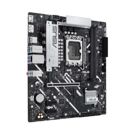 ASUS PRIME B860M-K LGA 1851 micro-ATX Motherboard, 2x DIMM slots, max. 128GB, DDR5, 2x M.2 slots and 4 x SATA 6Gb/s ports, 2.5Gb Ethernet, PCIe 5.0 | 90MB1JT0-M0EAY0 thumbnail 3