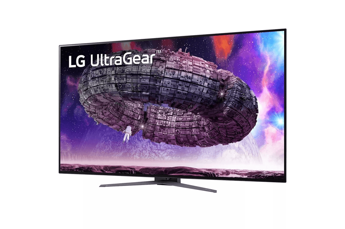 LG LG 48GQ900 48'' UltraGear 4K UHD OLED Flat Monitor, 120Hz Refresh Rate, 0.1ms Response Time, 16:9 Aspect Ratio, 1.07B Color Depth, 178?? Viewing Angle, HDR 10, Black | 48GQ900-B - thumbnail 4