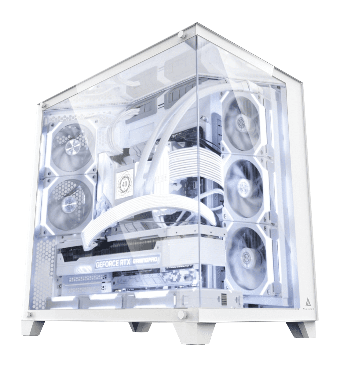 Nanotech Merry Gaming PC (Core I5-12400F, 16 GB RAM, RTX 3060 8GB GPU) - thumbnail 1