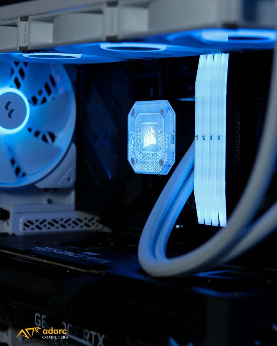 Nanotech Nanotech High-end Creator PC, Core i9-14900K 3.2 GHz, TUF-RTX-4090-O24G-GAMING OC, 64 (2 X 32GB) RAM DDR5, 2TB NVMe, ROG Ryuo CPU LIQUID COOLER, 1500W 80+ Titanium, WiFi+BT - thumbnail 1