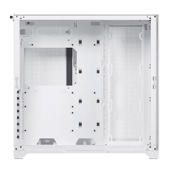 PHANTEKS Magnium Gear NEO QUBE 2 Infinity Mirror White Mid-Tower Case, Dual HDD cage (removable), Triple SSD bracket, Velcro-tie cable management, Up to 9x 120 mm & 4x 140mm fan locations, 360 Radiator support, Up to 280mm wide E-ATX motherboard | MG-NE620QI_DWT02 - thumbnail 2