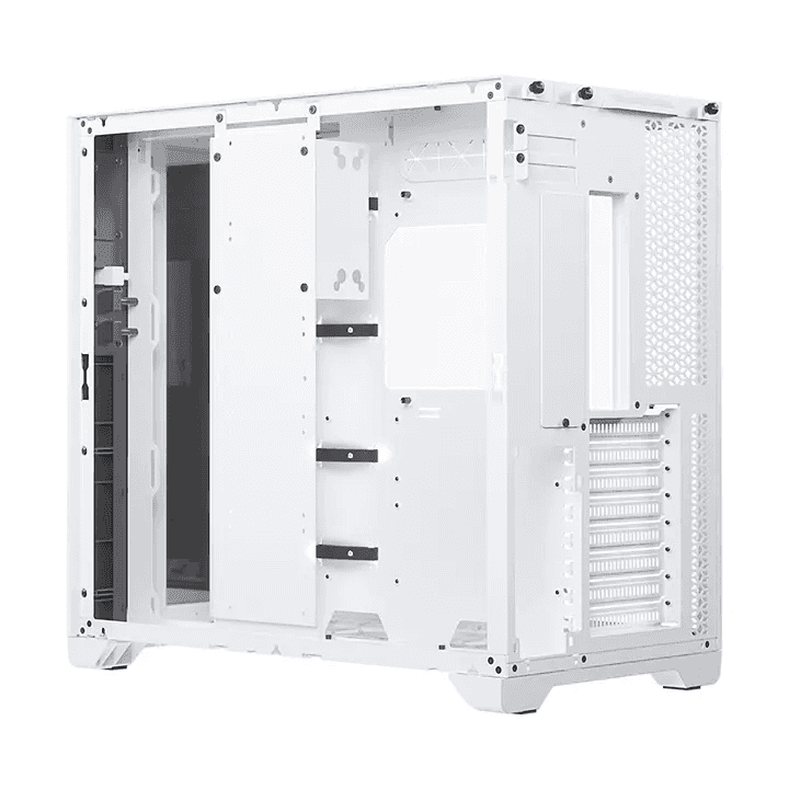 PHANTEKS Magnium Gear NEO QUBE 2 Infinity Mirror White Mid-Tower Case, Dual HDD cage (removable), Triple SSD bracket, Velcro-tie cable management, Up to 9x 120 mm & 4x 140mm fan locations, 360 Radiator support, Up to 280mm wide E-ATX motherboard | MG-NE620QI_DWT02 - thumbnail 6