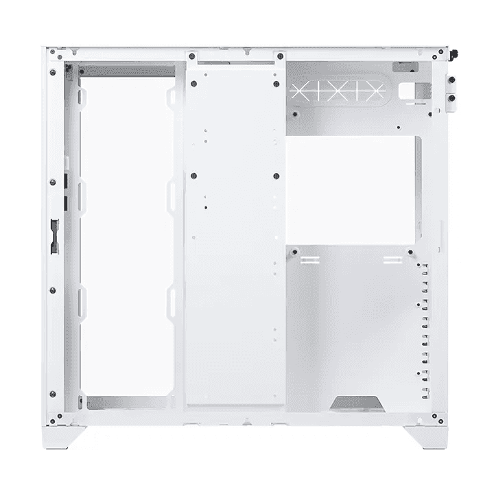 PHANTEKS Magnium Gear NEO QUBE 2 Infinity Mirror White Mid-Tower Case, Dual HDD cage (removable), Triple SSD bracket, Velcro-tie cable management, Up to 9x 120 mm & 4x 140mm fan locations, 360 Radiator support, Up to 280mm wide E-ATX motherboard | MG-NE620QI_DWT02 - thumbnail 7