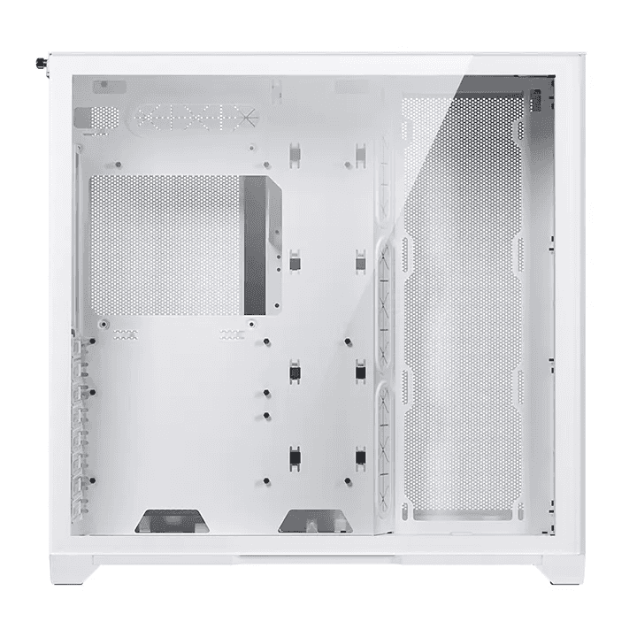 PHANTEKS Magnium Gear NEO QUBE 2 Infinity Mirror White Mid-Tower Case, Dual HDD cage (removable), Triple SSD bracket, Velcro-tie cable management, Up to 9x 120 mm & 4x 140mm fan locations, 360 Radiator support, Up to 280mm wide E-ATX motherboard | MG-NE620QI_DWT02 - thumbnail 9