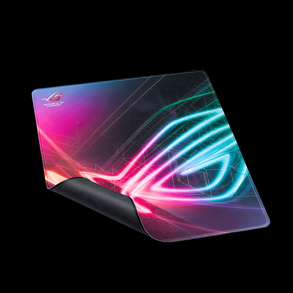 ASUS ROG Strix Edge Gaming-Mousepad, Vertical gaming mouse pad, large fabric surface, full color stitching, protection against fraying, non-slip underside | 90MP00T0-B0UA00 thumbnail 6