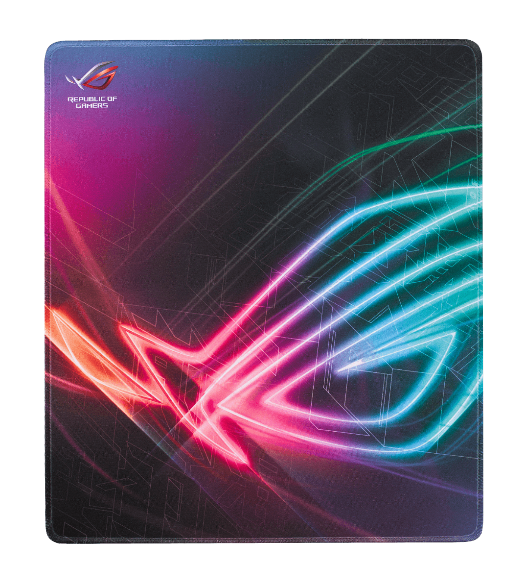 ASUS ROG Strix Edge Gaming-Mousepad, Vertical gaming mouse pad, large fabric surface, full color stitching, protection against fraying, non-slip underside | 90MP00T0-B0UA00 thumbnail 2