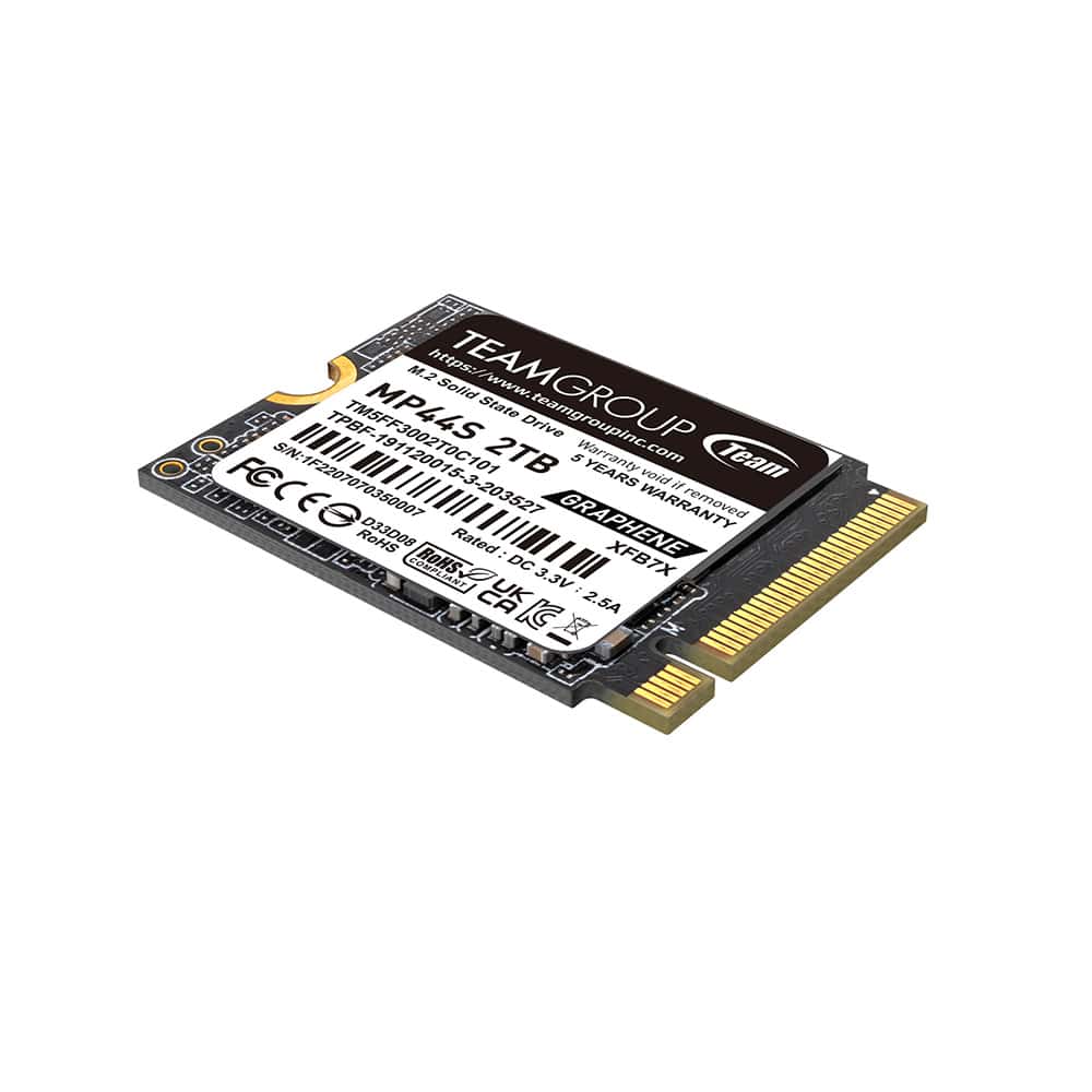TEAMGROUP Team Group MP44S M.2 2230 2TB PCIe 4.0 x4 with NVMe, STEAM Deck Compatible, Internal Solid State Drive (SSD) | TM5FF3002T0C101 - thumbnail 4