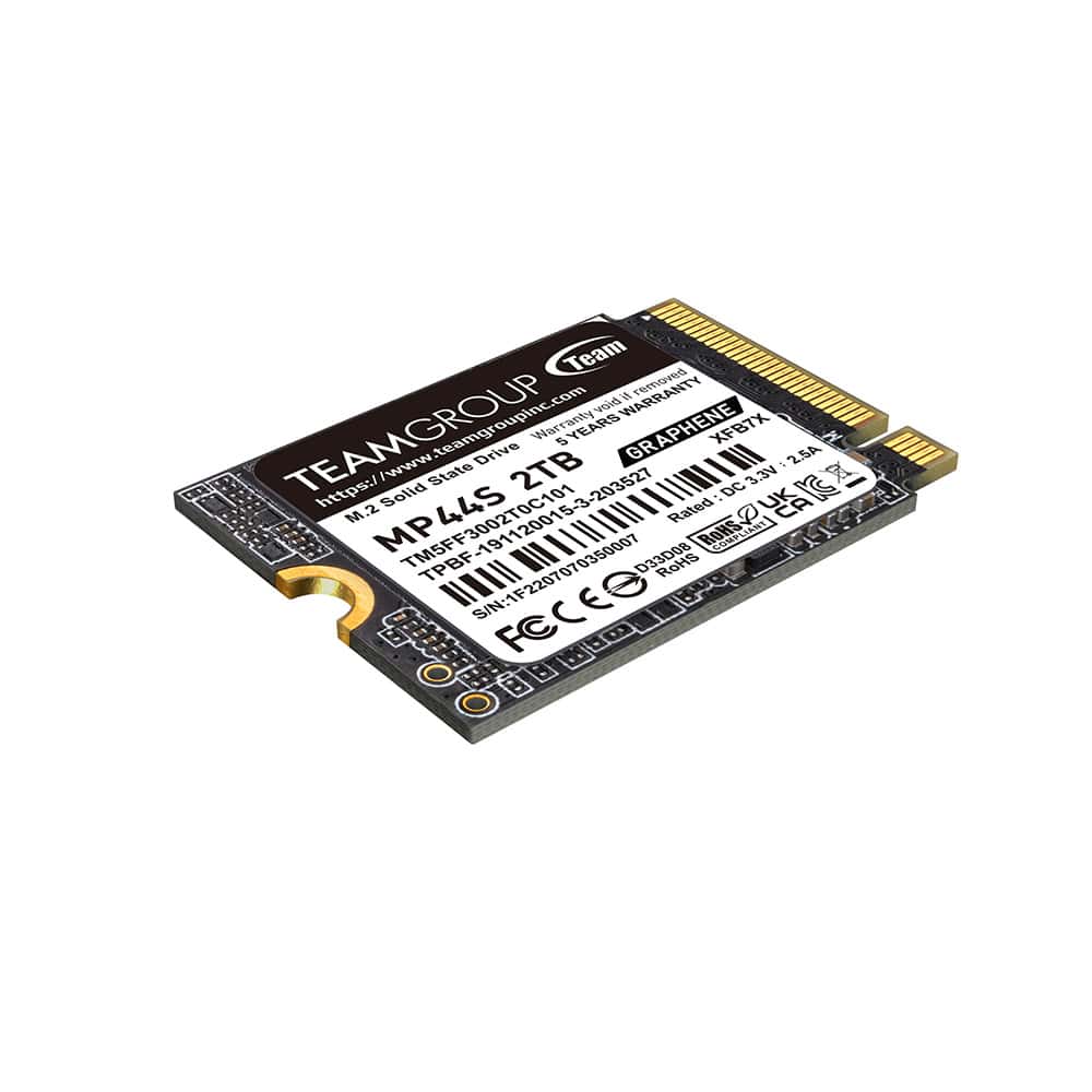 TEAMGROUP Team Group MP44S M.2 2230 2TB PCIe 4.0 x4 with NVMe, STEAM Deck Compatible, Internal Solid State Drive (SSD) | TM5FF3002T0C101 - thumbnail 2
