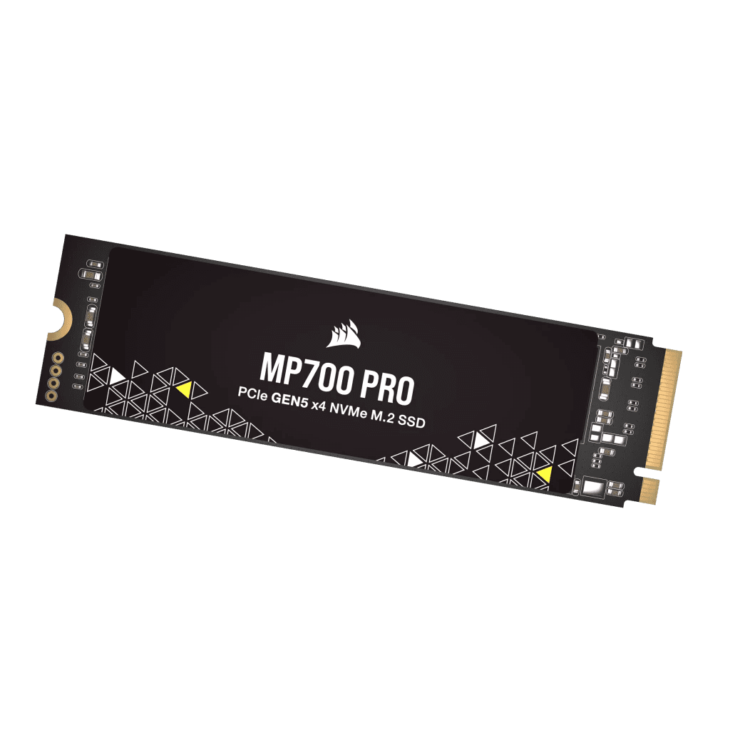 Corsair Corsair 4TB MP700 PRO NVMe PCIe 5.0 M.2 Internal SSD, 12400 MB/s Sequential Read Speeds & 11800 Sequential Write Speeds, 3D TLC NAND Technology, 1.6 Million Hours MTBF, Black | CSSD-F4000GBMP700PNH - thumbnail 14