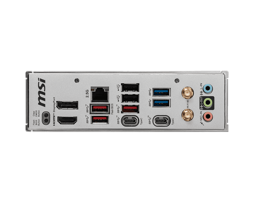MSI B650M PROJECT ZERO AMD B650 ATX Motherboard, DDR5, up to 7600+(OC) MHz, Extended Heatsink Design, 2.5G LAN and AMD Wi-Fi 6E, M.2 Shield Frozr, Lightning M.2 | 911-7E09-003 thumbnail 2