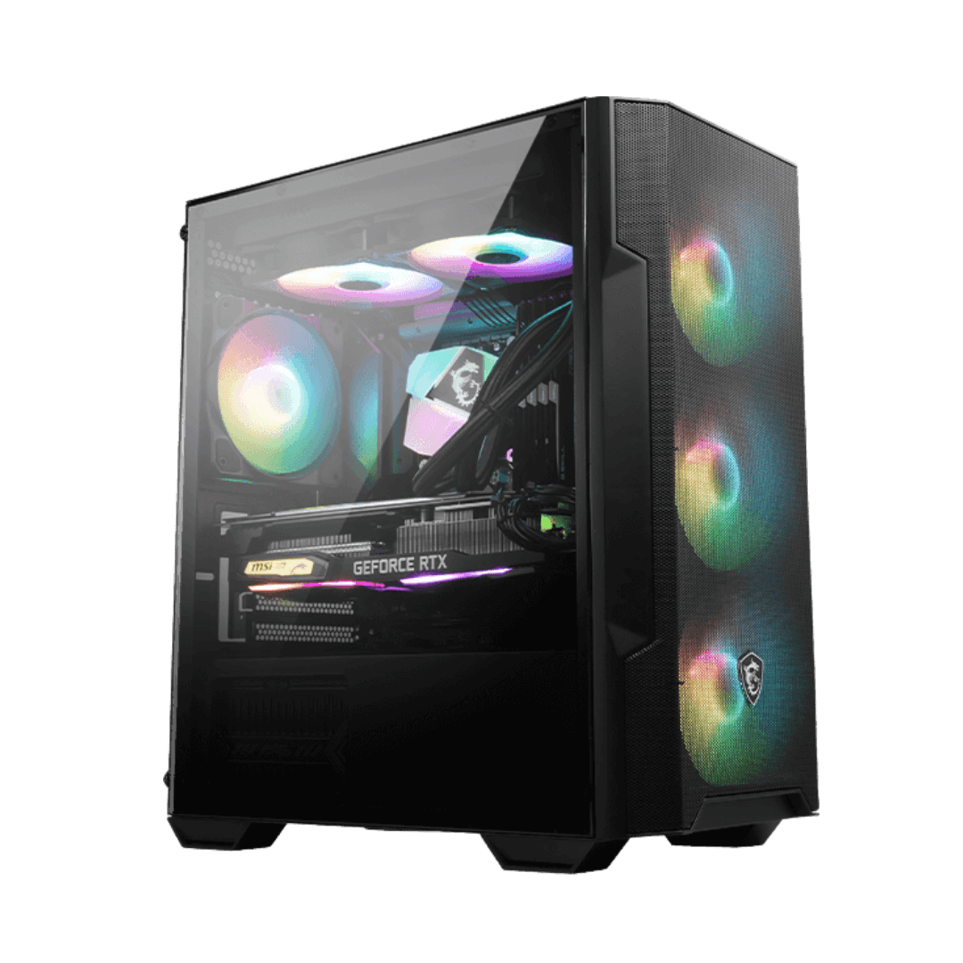 MSI AMD Gaming PC: Ryzen 5 7600X + MSI RTX 5060 OC, 32GB DDR5, 1TB NVMe, 240mm AIO, Powered By MSI - thumbnail 1