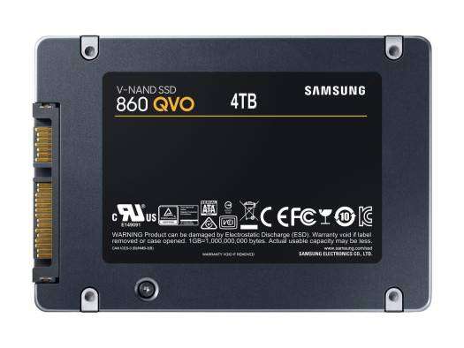 SAMSUNG Samsung 870 EVO 4TB 2.5 Inch SATA III Internal SSD, Up to 560 MB/s Seq Read & 530 MB/s Seq Write Speed, V-NAND Technology, 1GB LPDDR4 Cache, MKX Controller, 1.5 M Hrs. MTBF, Black | MZ-77E4T0BW - thumbnail 2