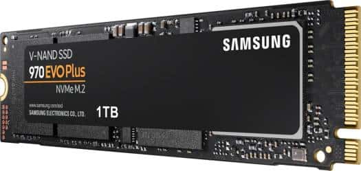 SAMSUNG Samsung 970 EVO Plus 1TB NVMe PCIe M.2 2280 Internal Solid State Drive, Up to 3500 MB/s Read Speed & 3300 MB/s Write Speeds, 1.5 Million Hours MTBF, V-NAND 3-bit MLC, Black | MZ-V7S1T0BW - thumbnail 4