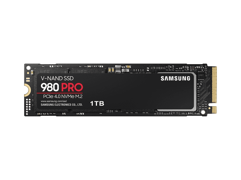 SAMSUNG SAMSUNG 980 PRO PCIE 4.0 NVME M.2 1TB SSD 7000MB/S  mn-mz-v8p1to -MZ-V8P1TOBW /8806090295546 - thumbnail 3