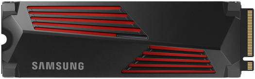 SAMSUNG Samsung 990 Pro with Heatsink 1 TB NVMe 2.0 M.2 2280 Internal SSD, 7450 MB/s Sequential Read Speed, 6900 MB/s Sequential Write Speed, 3.3 Voltage, V-NAND 3-bit MLC, Black | MZ-V9P1T0CW - thumbnail 2