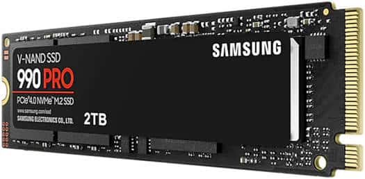 SAMSUNG Samsung 990 Pro 2 TB NVMe M.2 Internal SSD, PCIe Gen 4.0 x4, NVMe 2.0, 1.5 Million Hrs Reliability (MTBF), S.M.A.R.T Support Supported, 7450 MB/s Sequential Read Speed, 6900 MB/s Sequential Write Speed, 3.3 Voltage, V-NAND 3-bit MLC,  | MZ-V9P2T0BW - thumbnail 5