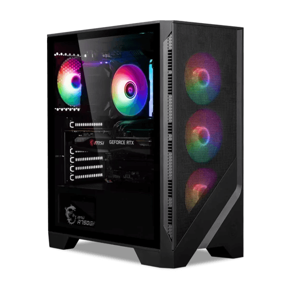 Gaming & Workstation PC Powered by MSI: Intel i7-14700F 14th Gen + MSI RTX 5060 Ti 16GB GDDR7, 32GB DDR5 6000MHz, 1TB NVMe, Air Cooler, 750W - thumbnail 1