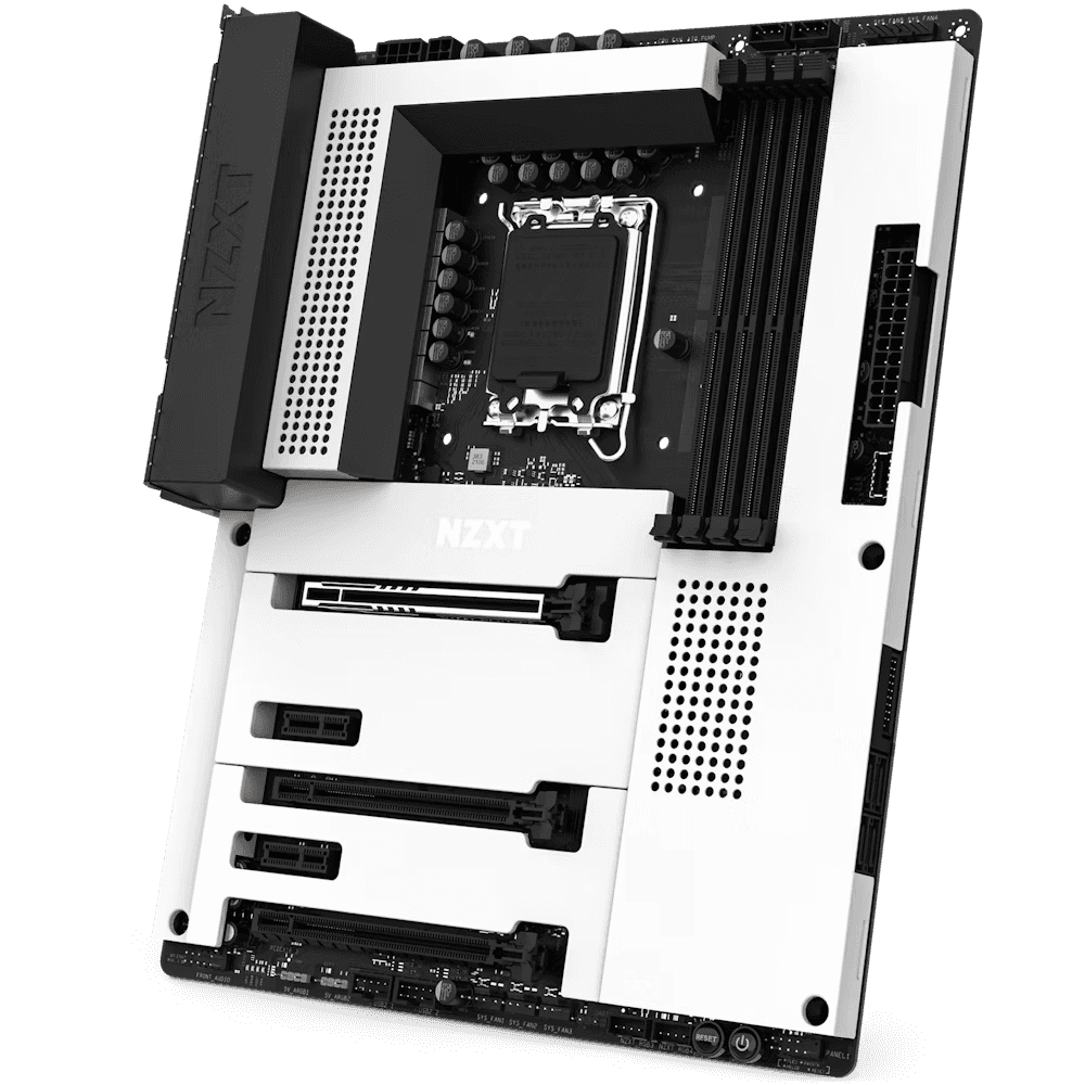 NZXT NZXT N7 Z790 Intel Z790 ATX DDR5 Motherboard, LGA 1700, 4x DIMM Slots, Max Memory 192GB DDR5, PCIe 5.0, M.2, RTL8125BG 2.5G LAN, ALC1220 Codec, Wi-Fi 6E, Bluetooth | N7-Z79XT-W1 - thumbnail 2