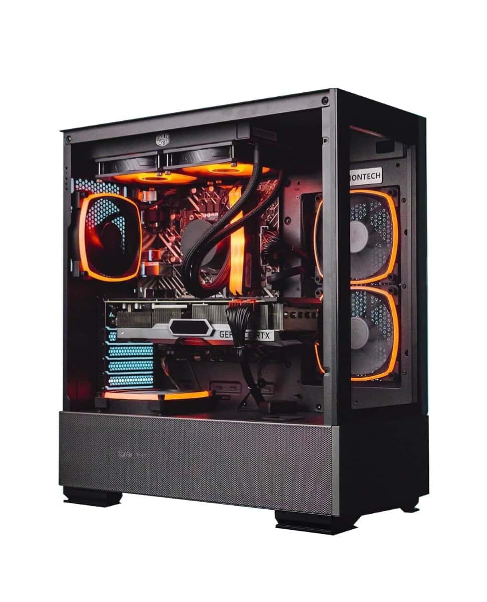 Nanotech NanoTech Gaming PC- Intel Corei5 11400F, RTX 3060 12GB, 32GB 3600 DDR4 RAM, 2TB SSD, AIO Cooler, Windows 11 (Intel i5-11400F, RTX 4070) - thumbnail 2