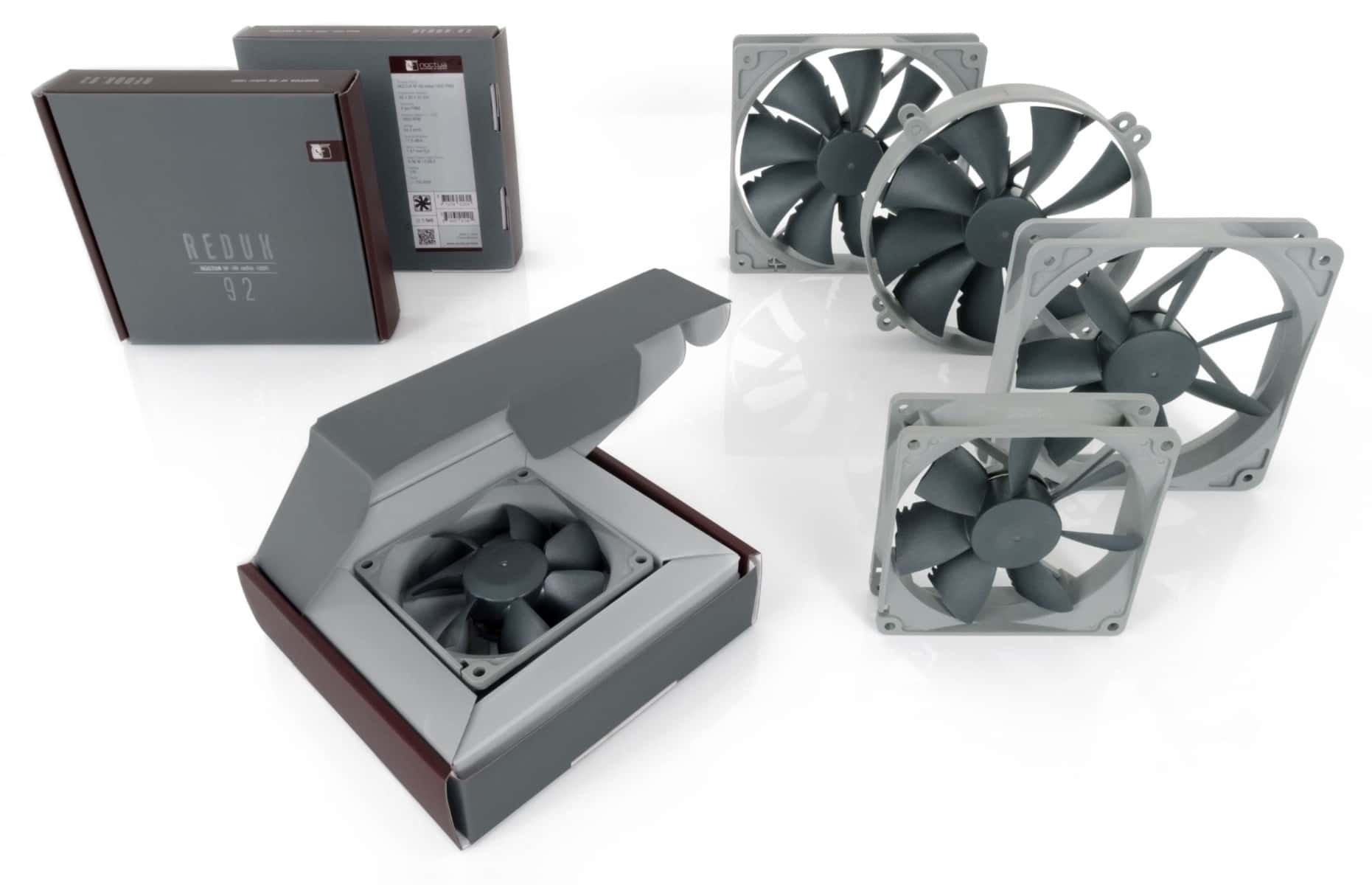 Noctua Noctua NF-P14r Redux-1500 PWM 140x140x25mm, Round frame, 4-pin PWM, 1500rpm,  Round 140mm frame with 120mm mounting holes, Pressure-optimised Nine-Blade Design, Vortex-Control Notches, Custom-designed PWM IC with SCD, Stops at 0% PWM, SSO-Bearing - thumbnail 4