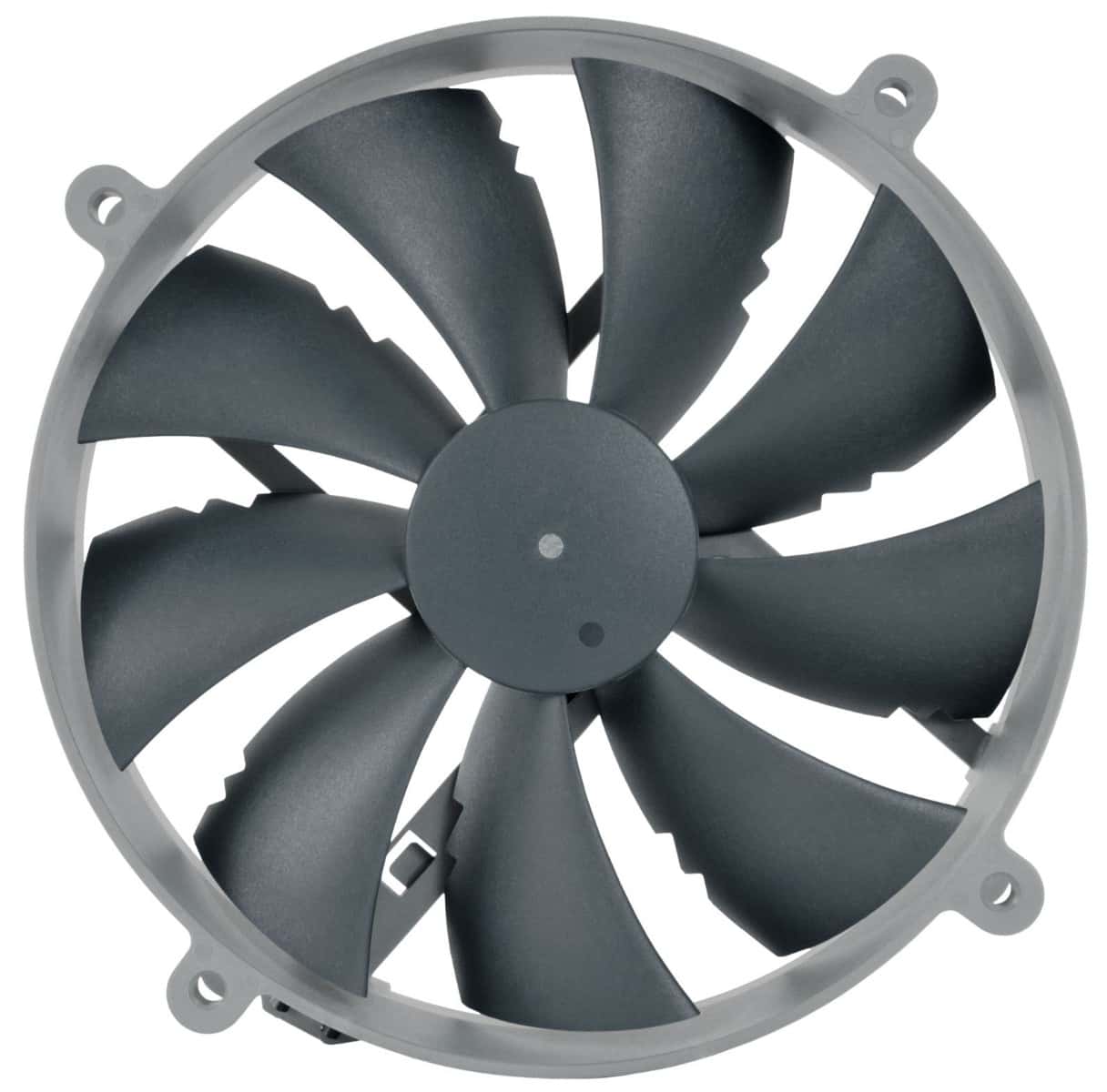 Noctua Noctua NF-P14r Redux-1500 PWM 140x140x25mm, Round frame, 4-pin PWM, 1500rpm,  Round 140mm frame with 120mm mounting holes, Pressure-optimised Nine-Blade Design, Vortex-Control Notches, Custom-designed PWM IC with SCD, Stops at 0% PWM, SSO-Bearing - thumbnail 2
