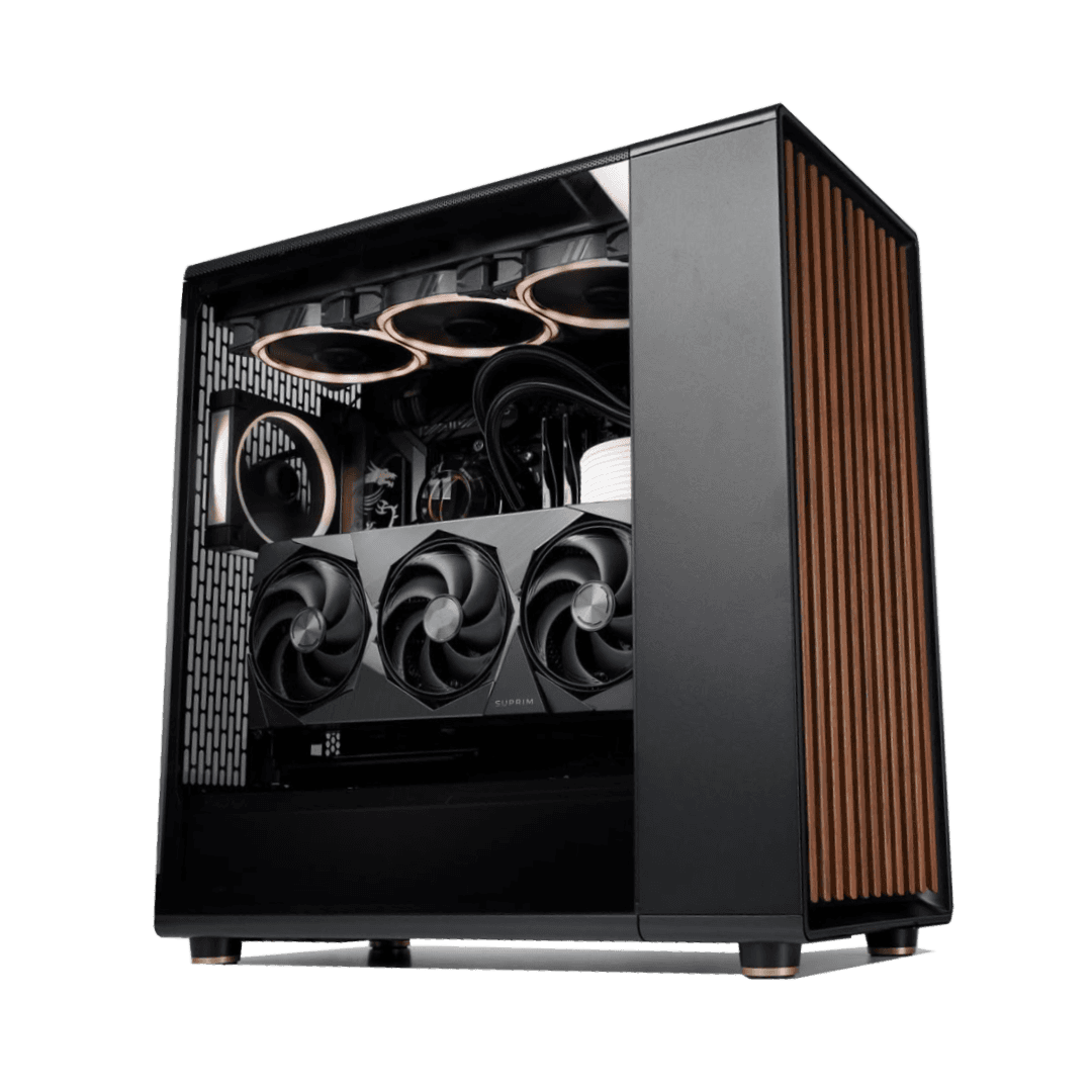 MSI AI PC & Gaming Workstation Powered by MSI: AMD Ryzen 9 9950X3D + RTX 5090 32GB GDDR7, 96GB DDR5 6400MT/s, 4TB Gen5 NVMe, 360mm IPS LCD AIO, 1600W Titanium ATX 3.1, WiFi 7 - thumbnail 1
